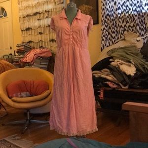 April Cornell - vintage polka dot cotton dress